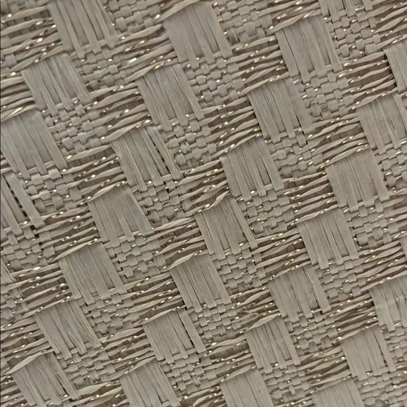 Vintage Tan Quilted Shoulder Bag with Butterfly Design. 1950s from Japan - Picture 5 of 7